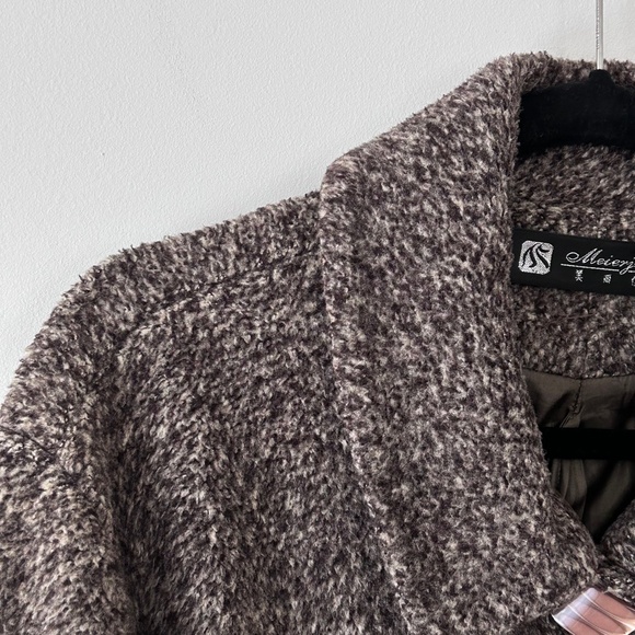 Vintage Gray Button Up Swing Jacket - Picture 9 of 16